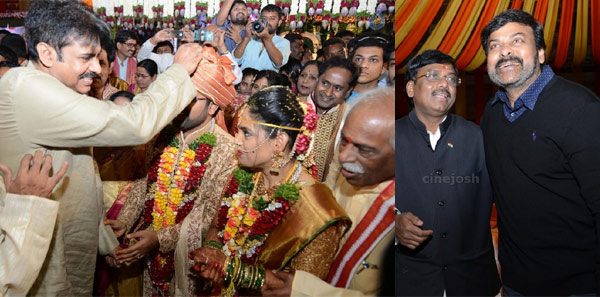 pawan kalyan,chiranjeevi,mega brothers,bandaru dattatreya daughter marriage  మెగా బ్రదర్స్ ఒకరి తర్వాత ఒకరు!!